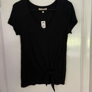 NWT Express Short Sleeve Tie Shirt